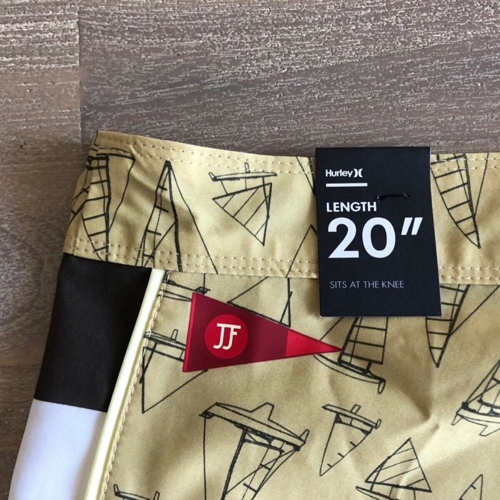 HURLEY PHANTOM JJF IV MARTIME 20” BOARDSHORTS - Picture 4 of 5